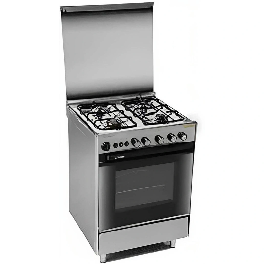 بوتجاز تكنو جاز - 60 سم - 4 شعلة - استانليس ستيل - 9/2450