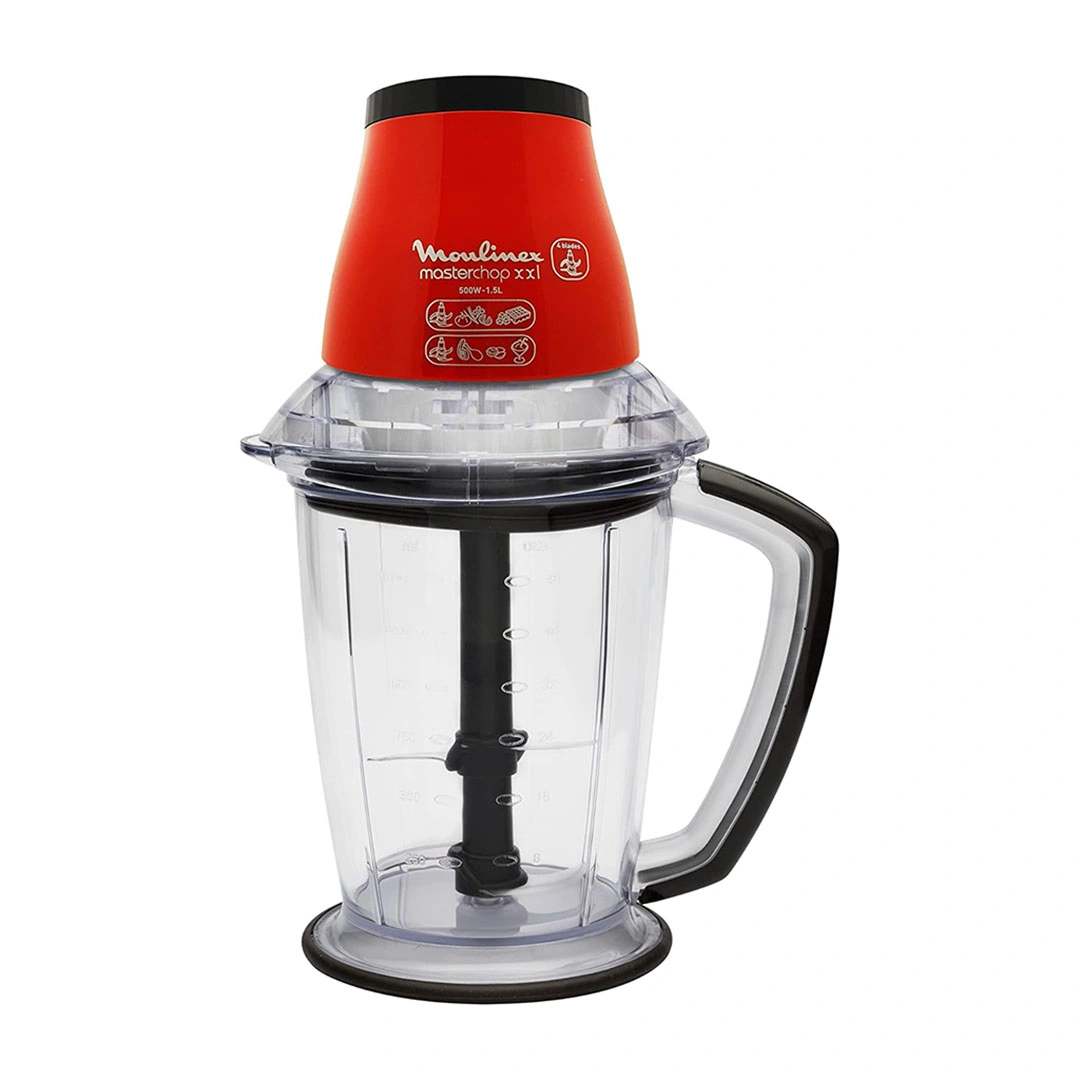 كبة مولينكس XXL - سعة 1.5 لتر - 500 وات - أحمر - DJ4705EG