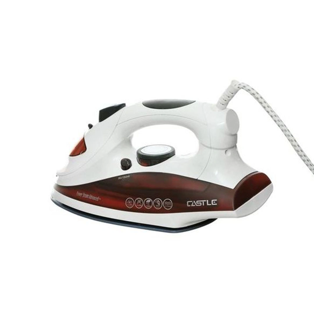 مكواة بخار كاسيل - 2200 وات - أبيض / أحمر - Sl1522C