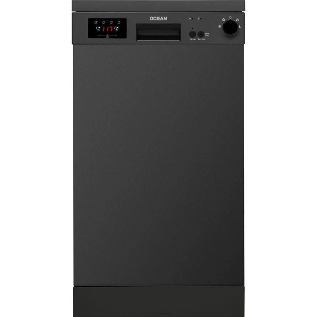 غسالة اطباق اوشن - 10 فرد - ستانلس غامق - ODT 454 D VXBN