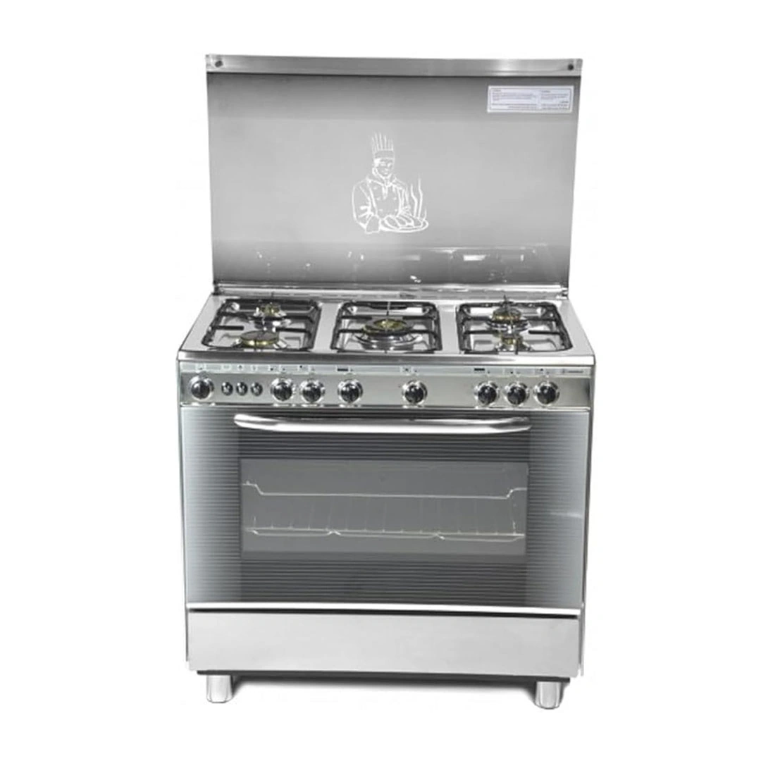 بوتجاز تكنو جاز شيف كلاسيك - 60×90 سم فرن شوايه مروحه اشعال ذاتي - 3730