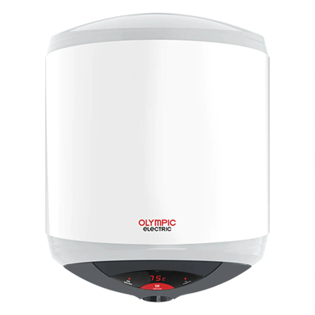 سخان مياه كهربائي ديجيتال اوليمبيك اليكتريك هيرو تربو - 30 لتر - أبيض - 945105436