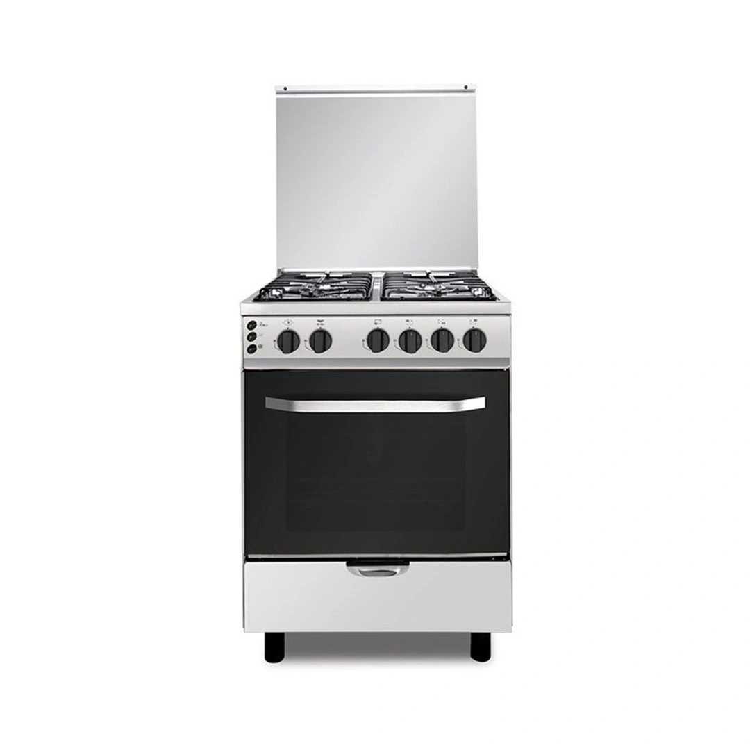 بوتاجاز غاز فريش روك - 4 شعلة - 60*60 سم - فضي - 500016076