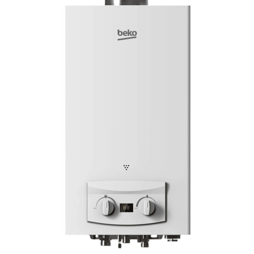 سخان غاز بيكو ديجيتال - 10 لتر - أبيض - BGWH 10LW