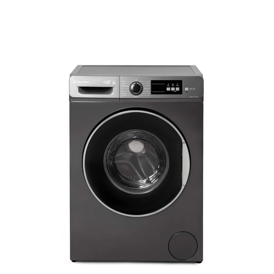 غسالة ملابس تحميل امامي وايت بوينت إنفرتر - 7 كجم - أسود - WPW71015DSWB