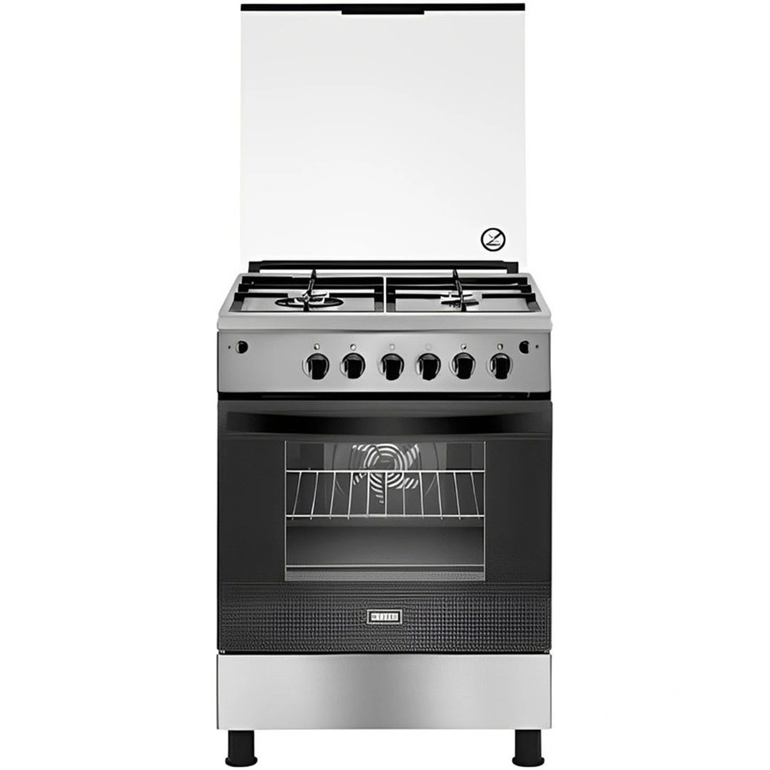 بوتجاز غاز زانوسي - 4 شعلة - 60 سم - فضي ZCG623A6XA