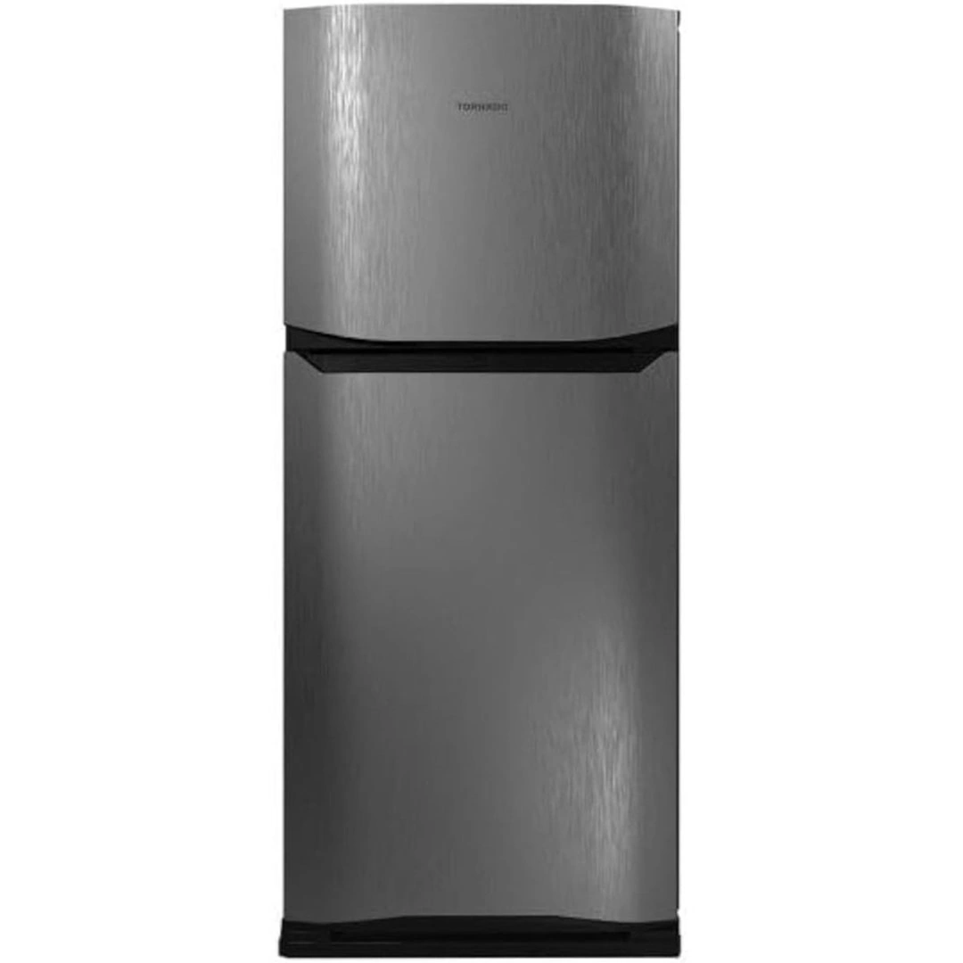 ثلاجة نوفروست تورنيدو انفرتر - 395 لتر - فضي غامق - RF-51FTV-DST