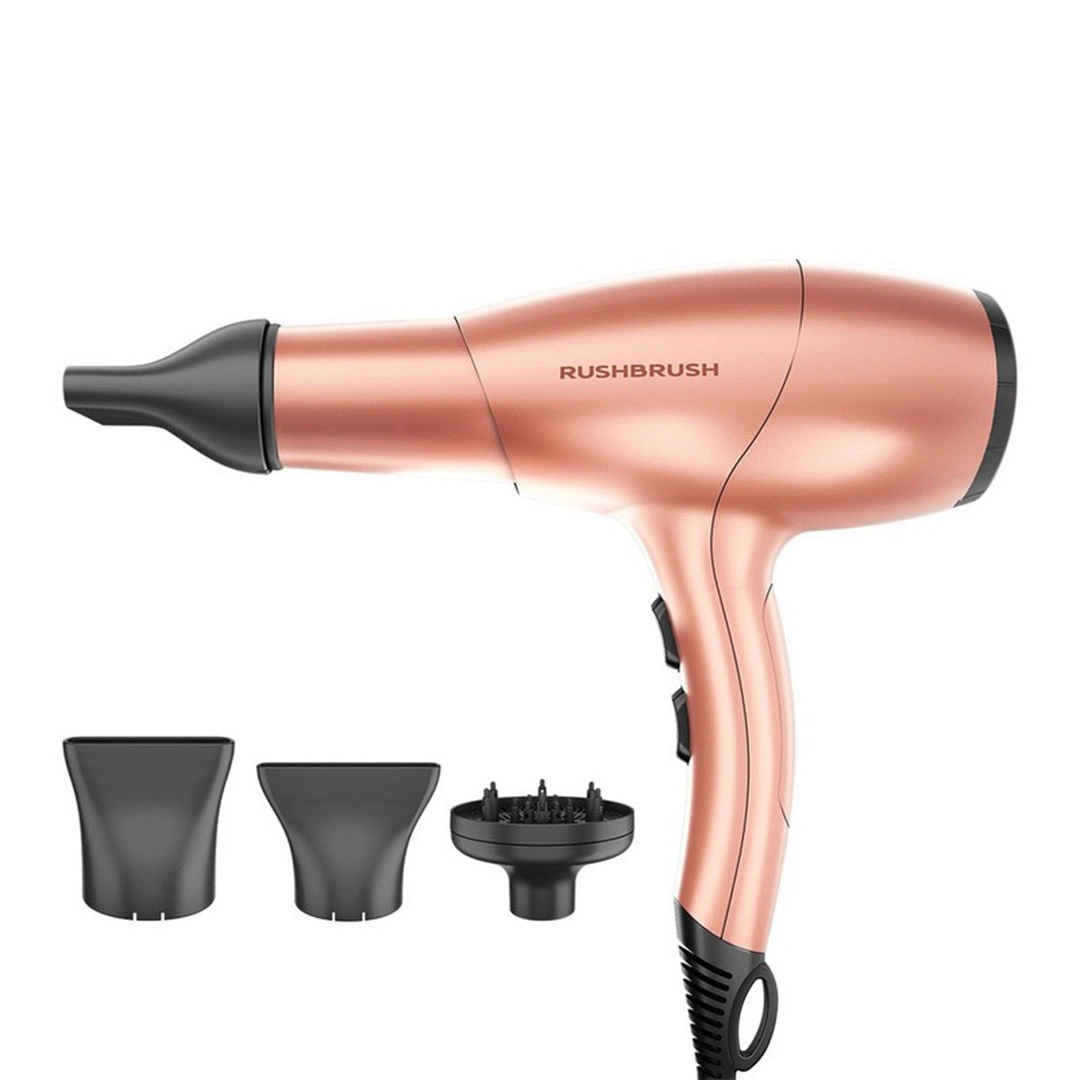مجفف شعر راش براش - 2400 وات - روز جولد - D3 Ultra