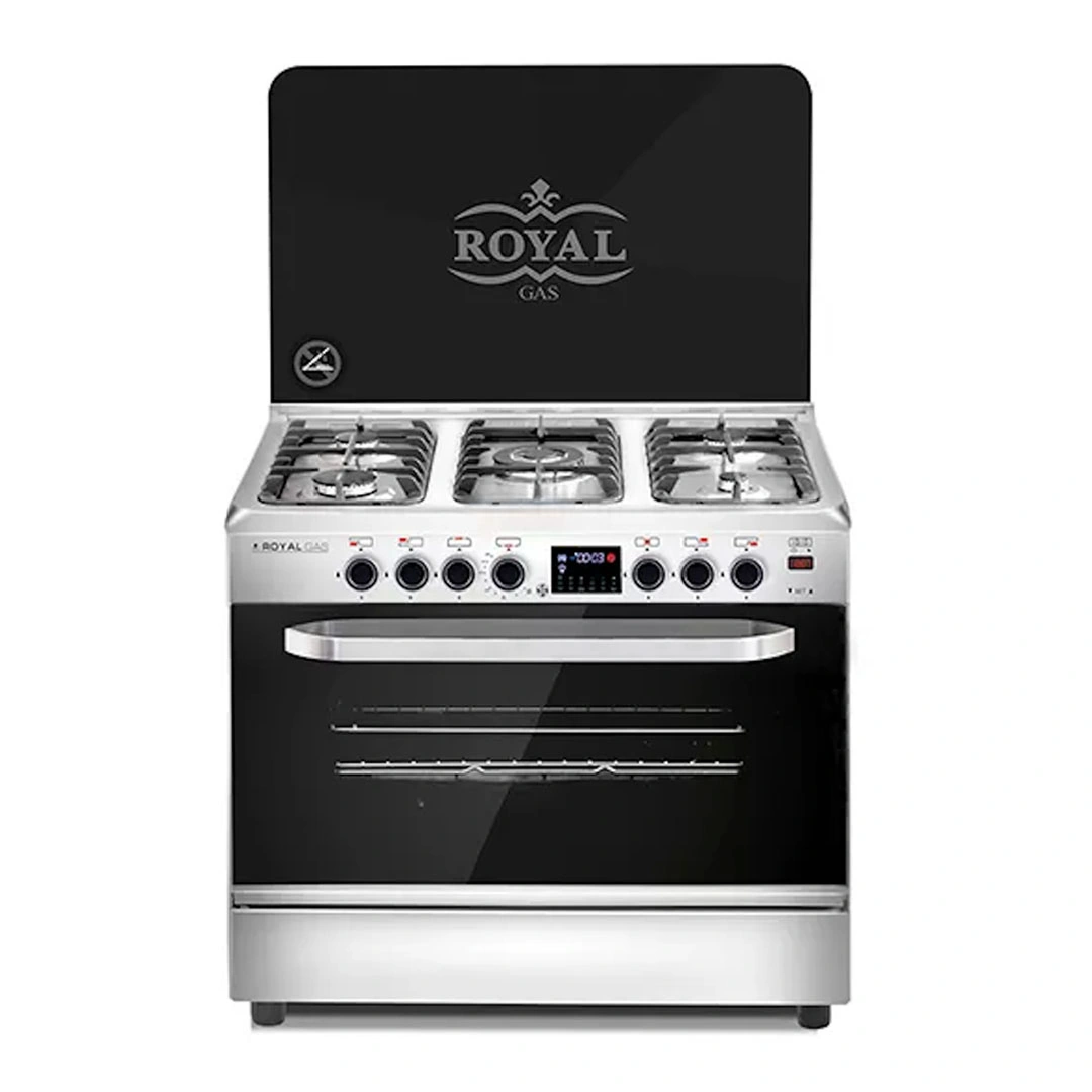 بوتجاز رويال ماستر شيف برو - 5 شعلة - 90 سم - ستانلس R-2010300