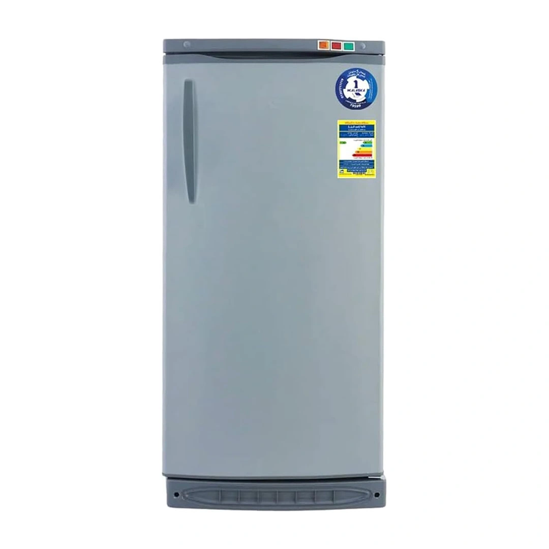 ديب فريزر رأسي الاسكا ديفروست - 184 لتر - 4 درج - فضي UP190