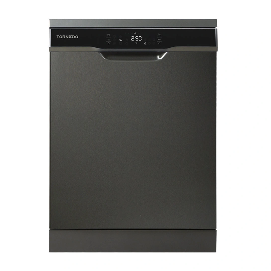 غسالة اطباق تورنيدو - 12 فرد - 60 سم - اينوكس غامق TDV-FN128CDX