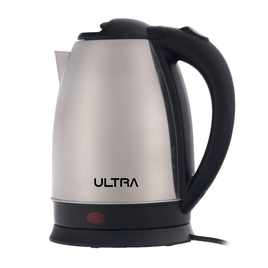 غلاية مياه كهربائية الترا - 2 لتر - ستانلس ستيل - 1500 وات - أسود UKS15EE1