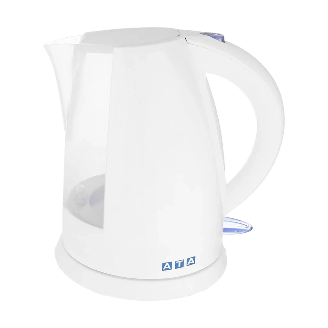 غلاية مياه كهربائية ايه تي ايه - 1.8 لتر - 2200 وات - أبيض - AS0006