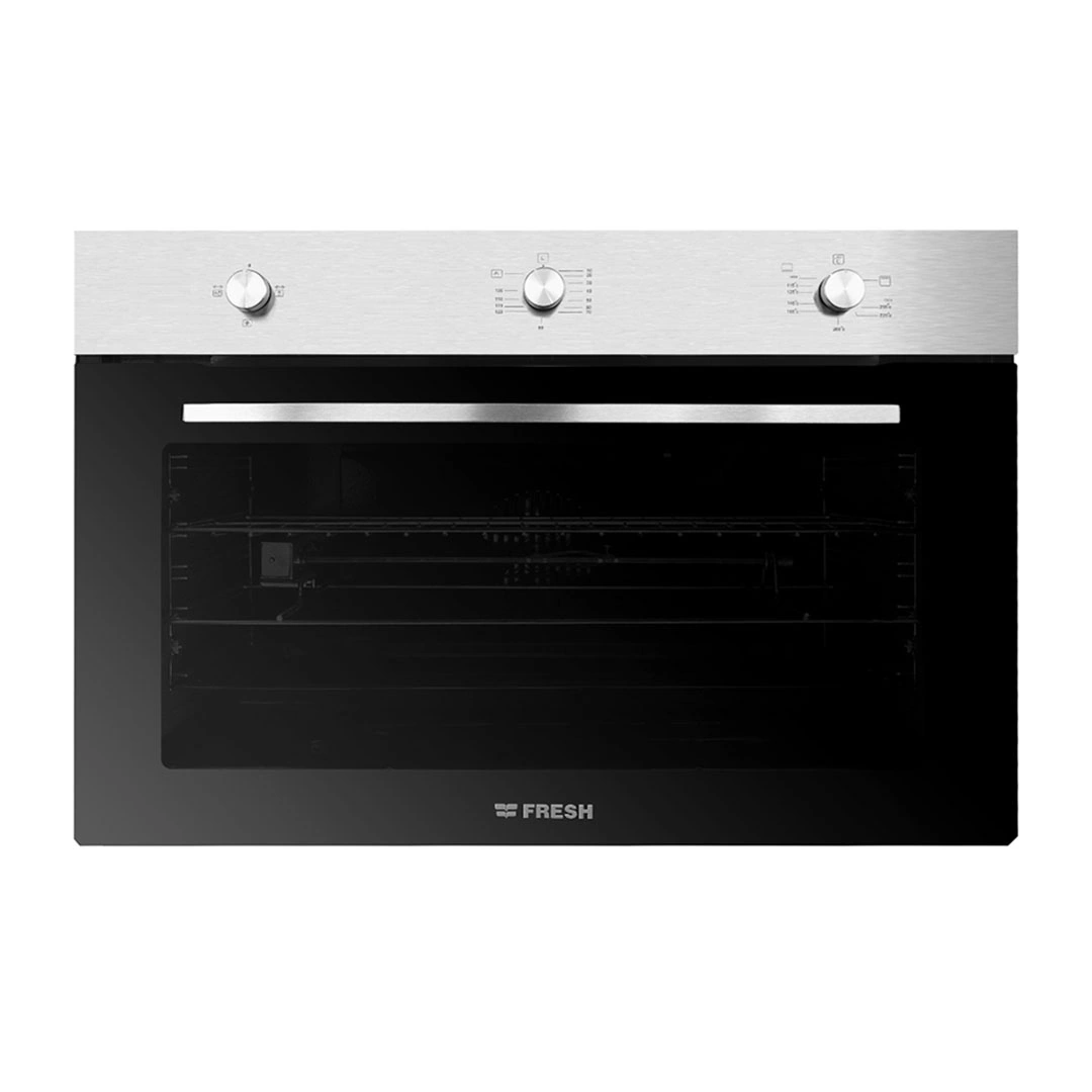 فرن بلت إن فريش ستانليس ستيل - 90 سم - أسود - 90 Top - G/Ed