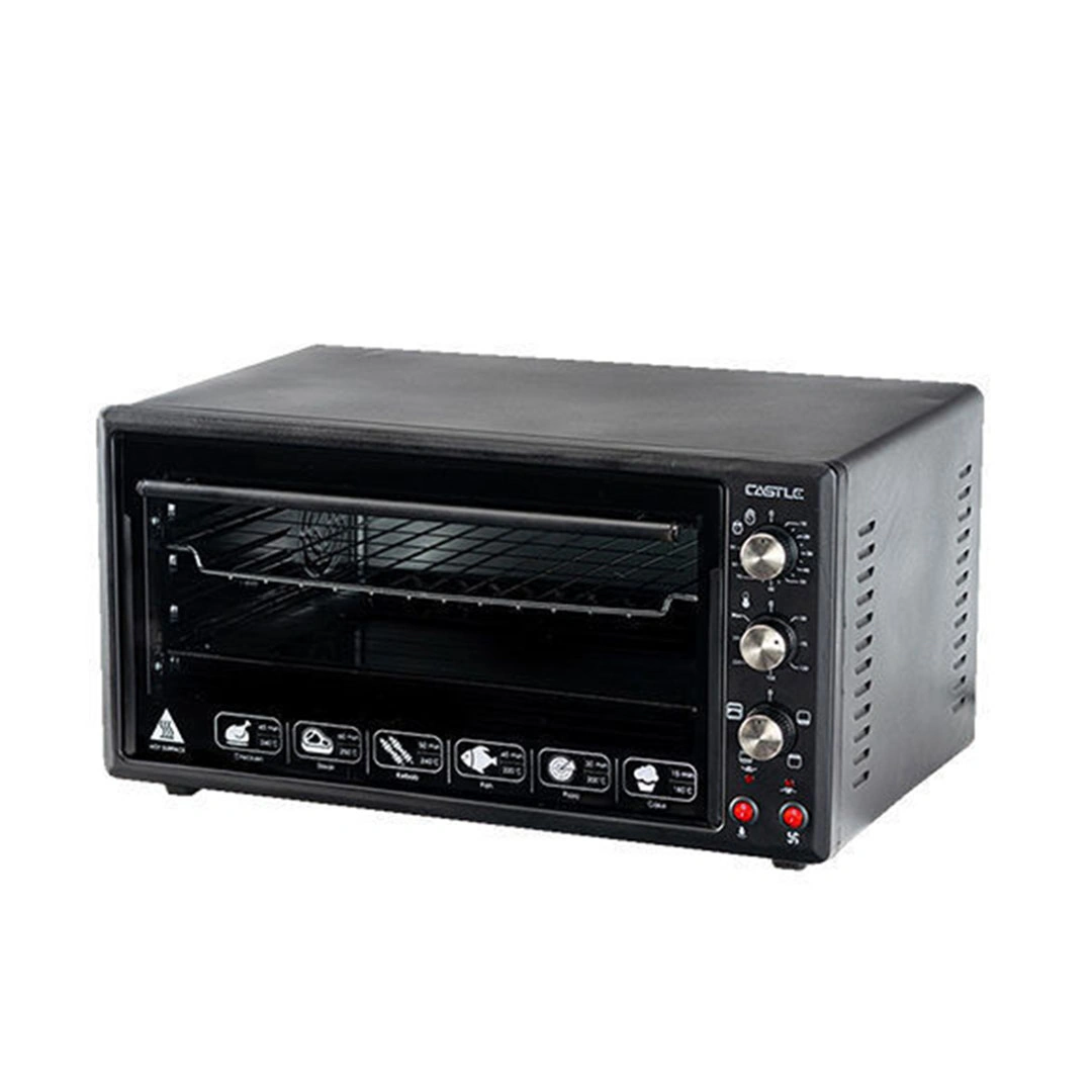 فرن كاسيل - 38 لتر - بالشواية وبدون مروحة - أسود MO3038R