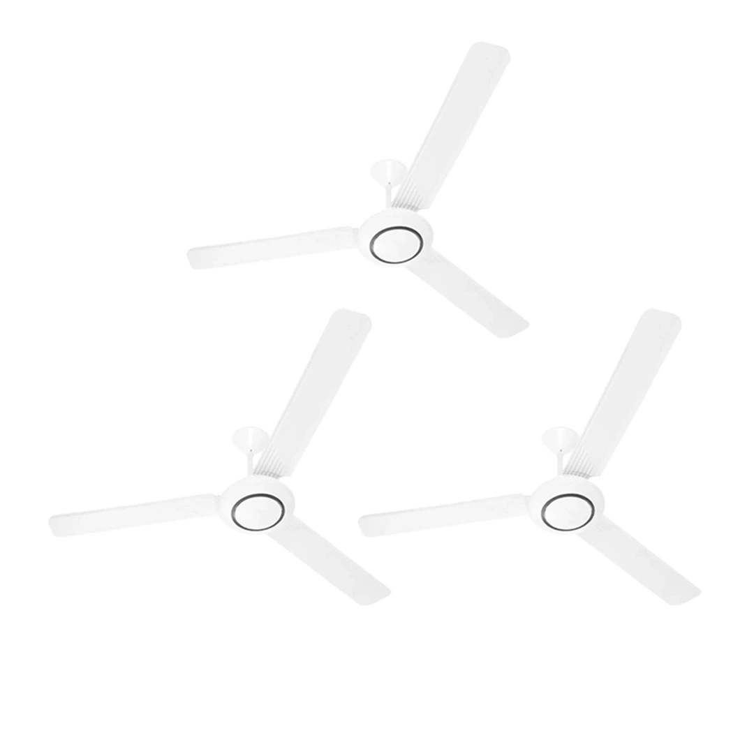 مروحة ايه تي ايه بلاتينيوم - 48 بوصة - أبيض - 3 قطع