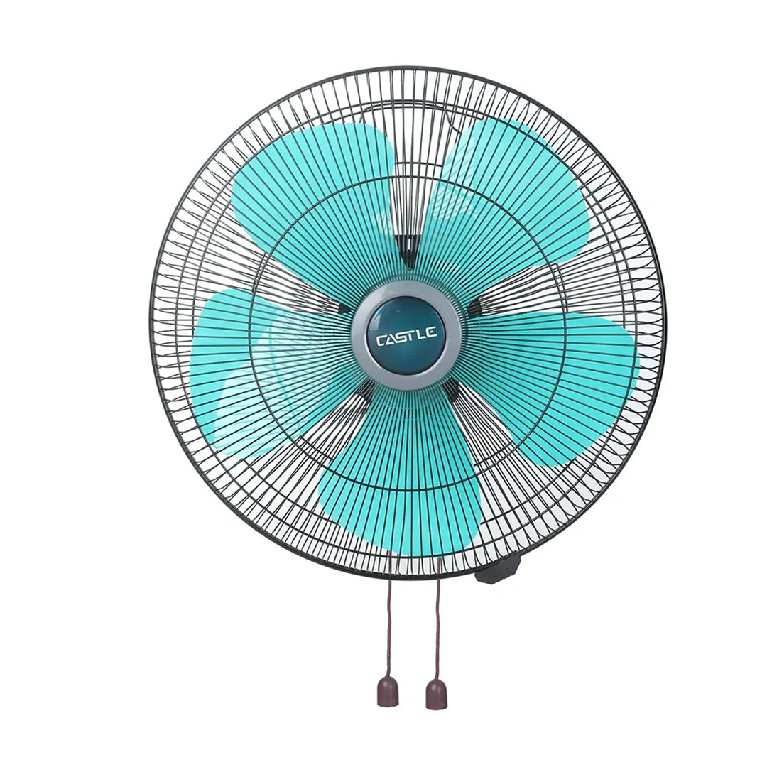 مروحة حائط كاسيل 18 بوصة - 5 ريشة - 3 سرعات - أخضر FAW1018