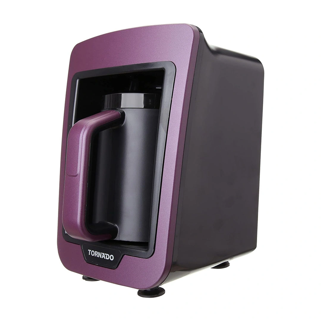 محضرة قهوة تركي تورنيدو أوتوماتيك- 330 مل- موف × أسود - TCME-100 V