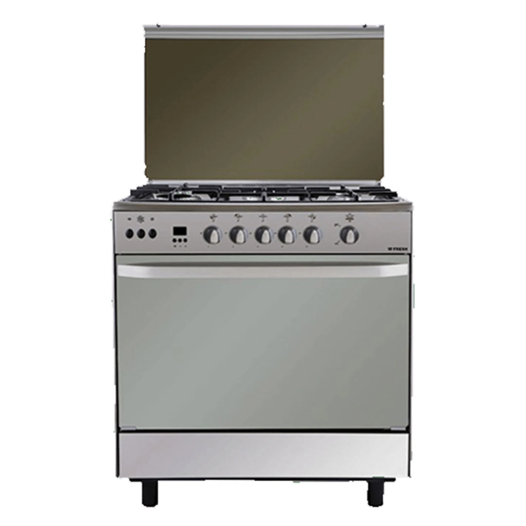 بوتاجاز فريش هامر ديجيتال- 80 × 55 سم- 5 شعلة- ستانلس ستيل