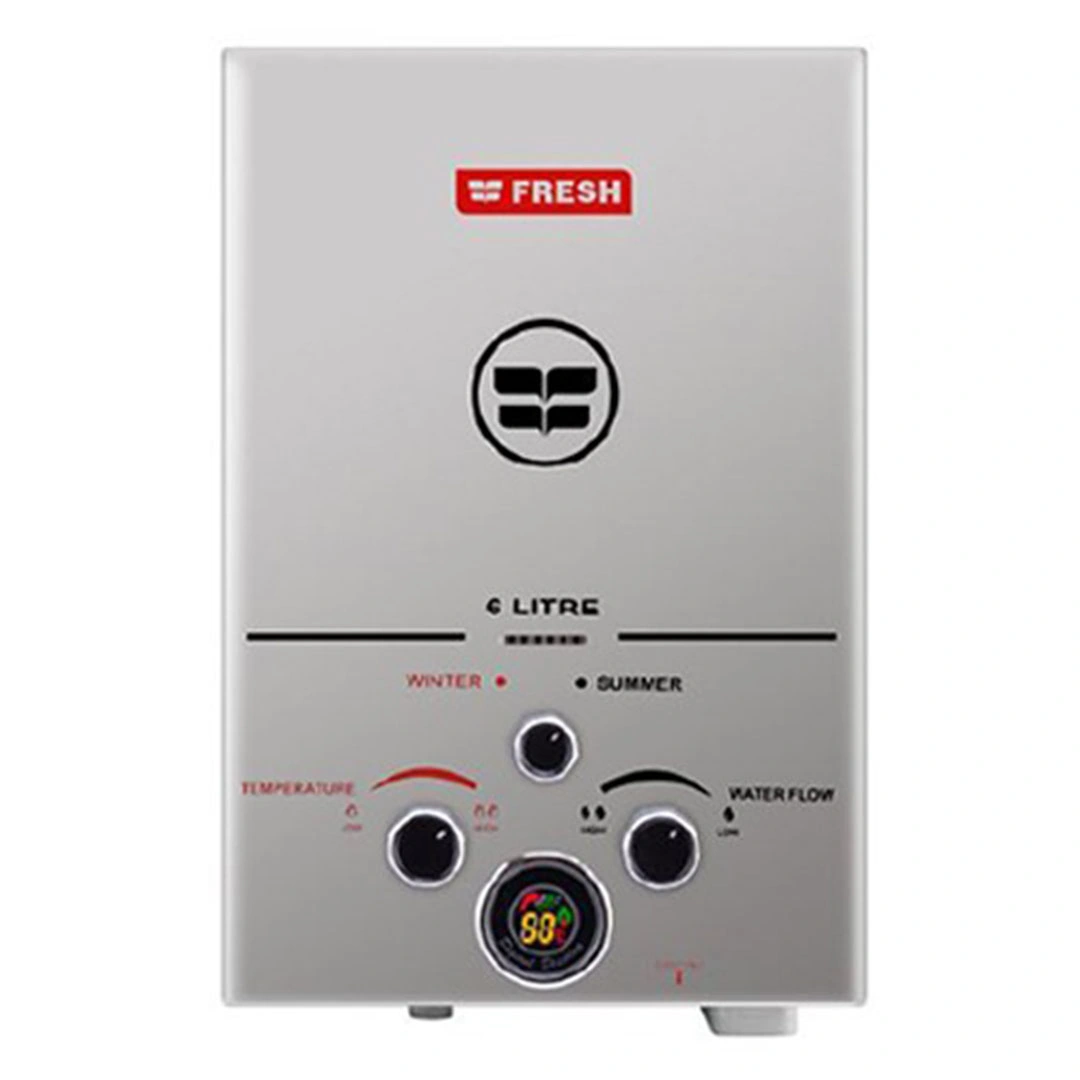 سخان مياه غاز فريش 6 لتر - فضي - SPA Silver 6 L