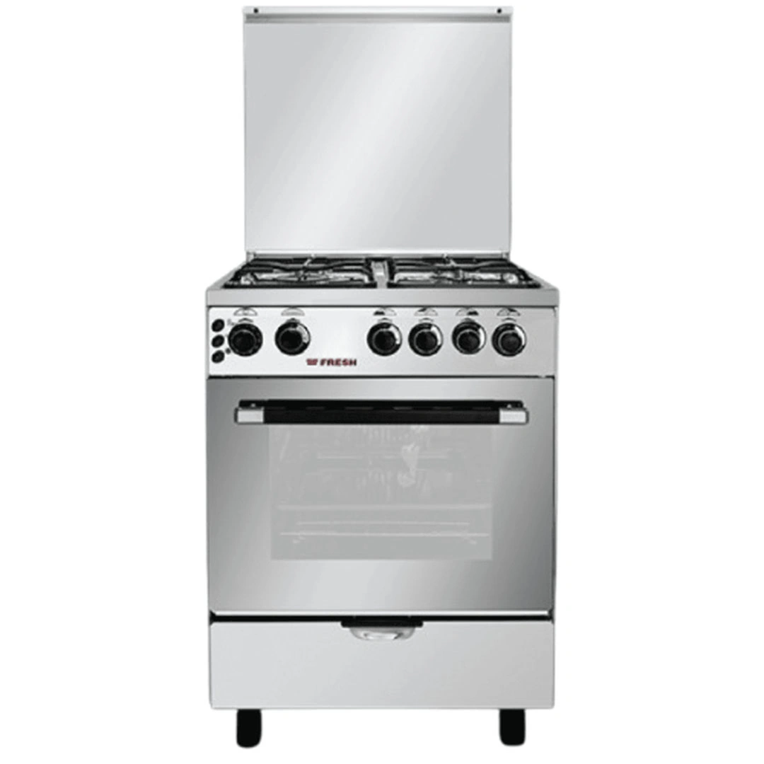 بوتاجاز فريش ميلانو 60 سم 4 شعلة استانلس ستيل