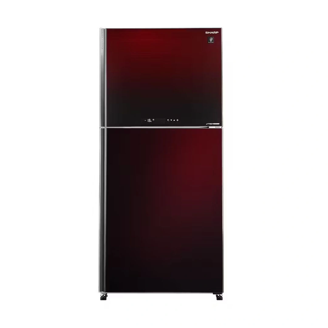 ثلاجة شارب انفرتر- نوفروست- 480 لتر- أحمر - SJ-GV63G-RD