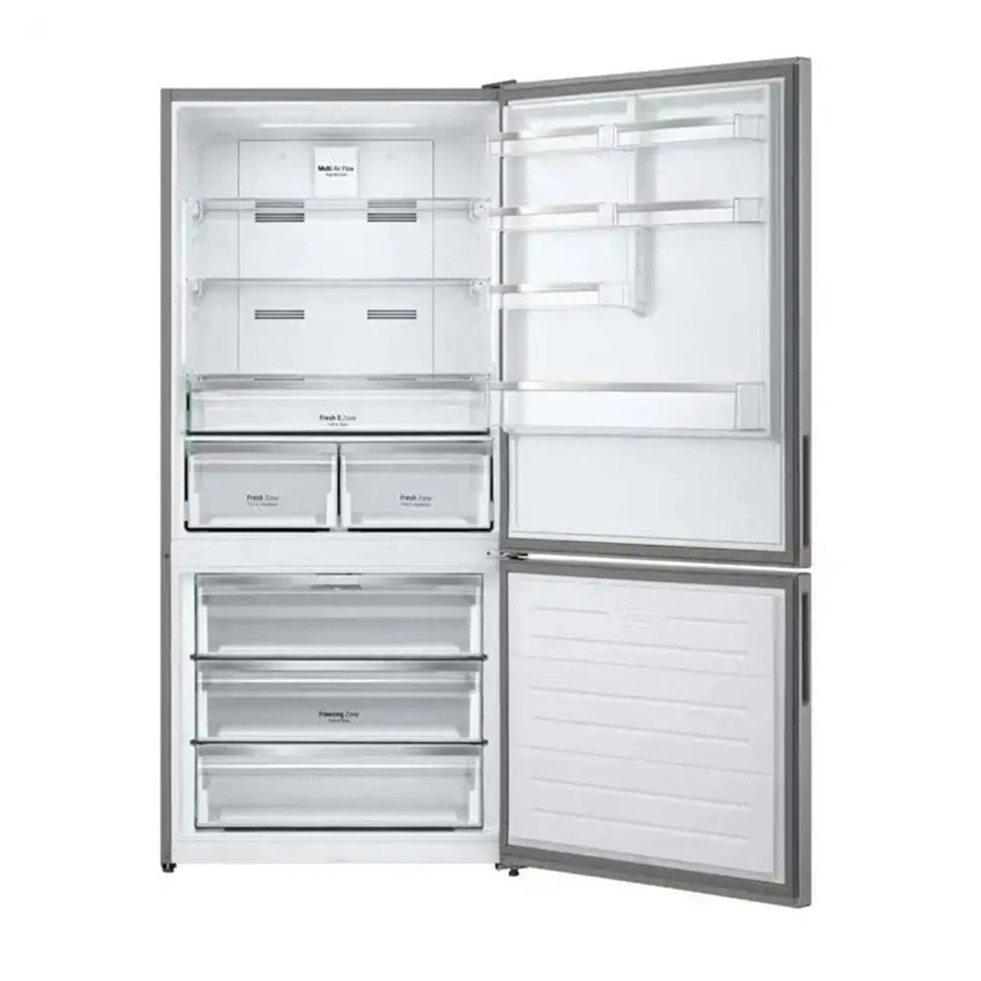 ثلاجة ال جي نوفروست بموتور انفرتر - 588 لتر - اينوكس - GTF569PVAM