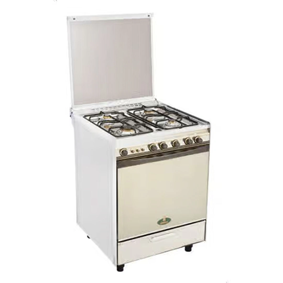 بوتجاز غاز كريازي - 4 شعلة - فضي - 6400S