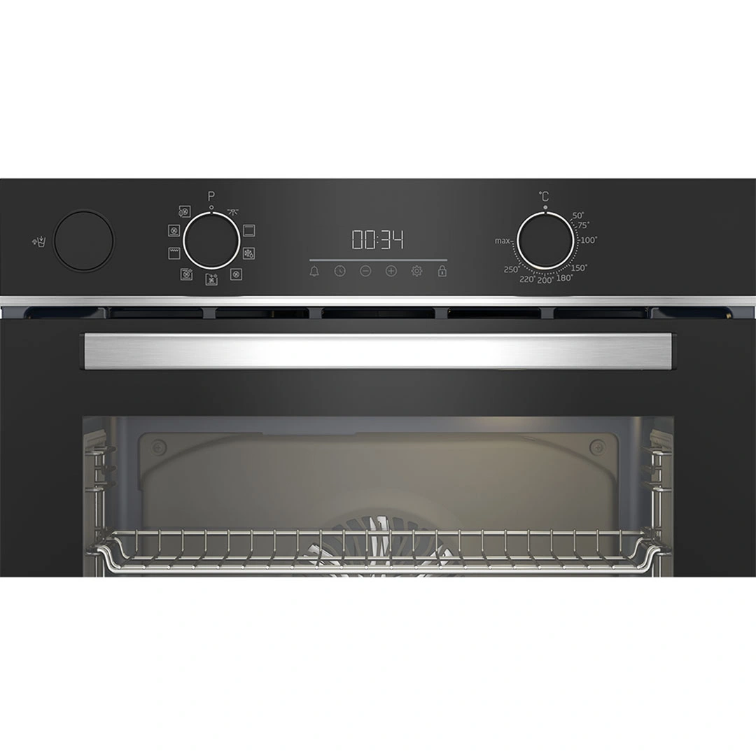 فرن بلت ان بيكو كهرباء مروحة - 60 * 60 سم - أسود / فضى - BBIS13300XMSE