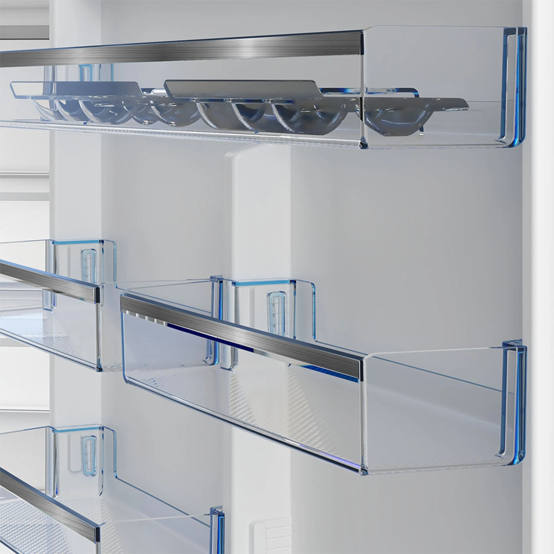 ثلاجة بيكو نوفروست - 557 لتر - انفرتر - فضي - B3RDNE590ZXB