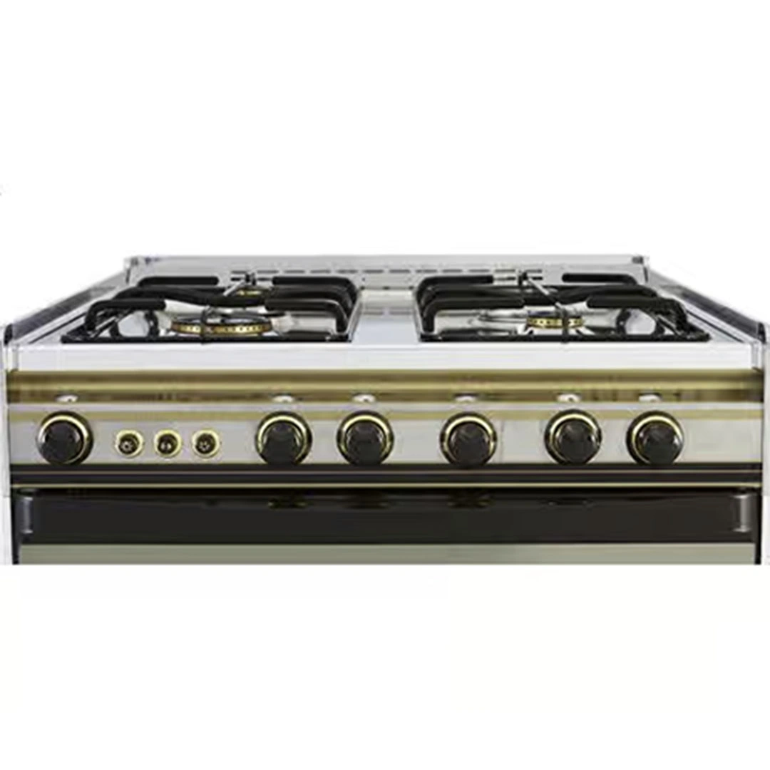 بوتجاز غاز كريازي - 4 شعلة - فضي - 6400S