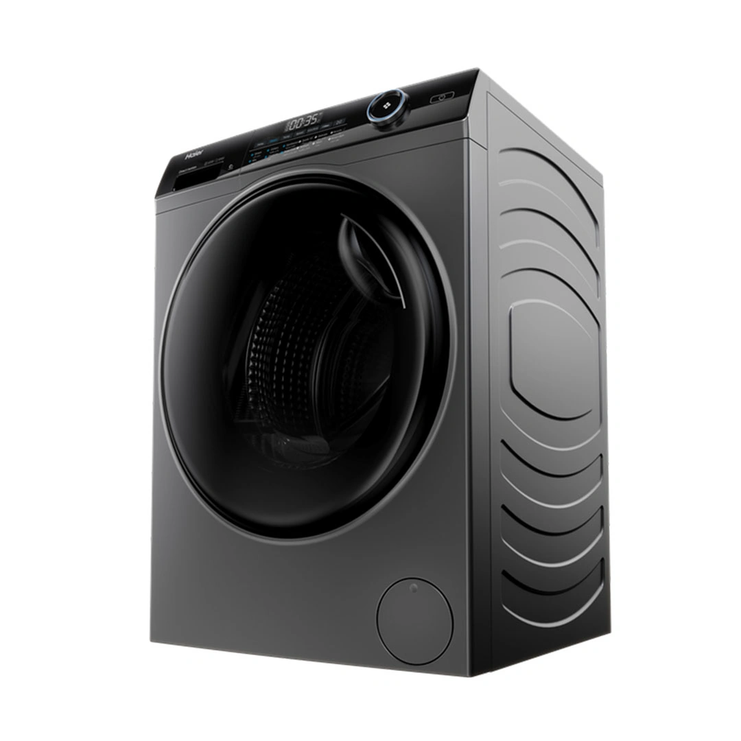 غسالة ملابس تحميل امامي هاير - 8 كجم - انفرتر - فضي - HW80-B14959S6TU1