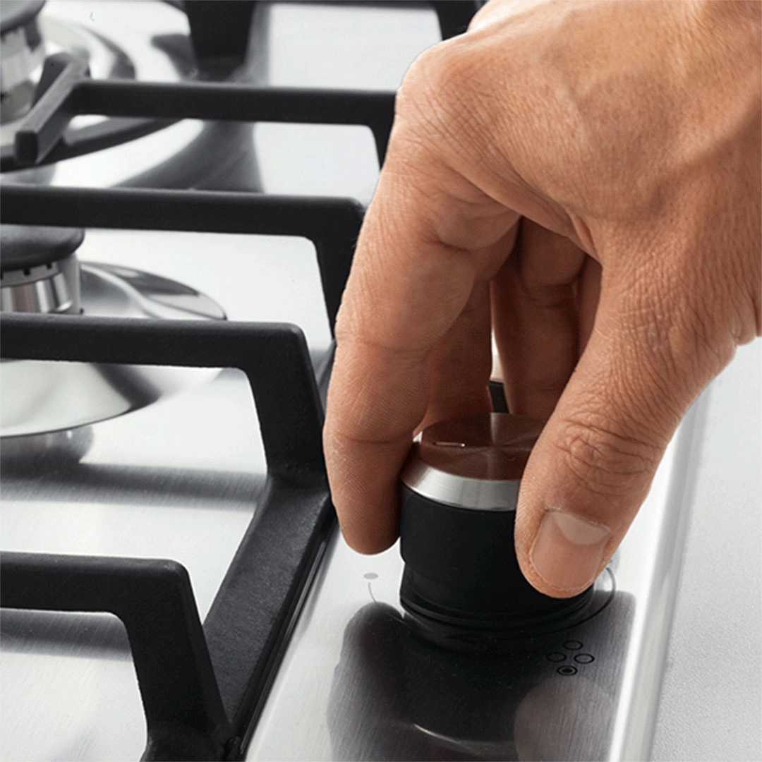 مسطح بلت ان غاز البا - 5 شعلة - 75 سم - استانليس ستيل - ELIO75-545