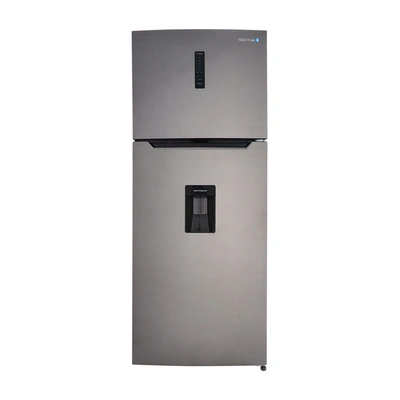 ثلاجة نوفروست وايت ويل - 430 لتر - انفرتر - مبرد مياه - ستانلس ستيل - WR-4385-HSSX