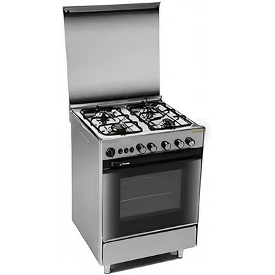 بوتجاز تكنو جاز - 60 سم - 4 شعلة - استانليس ستيل - 9/2450