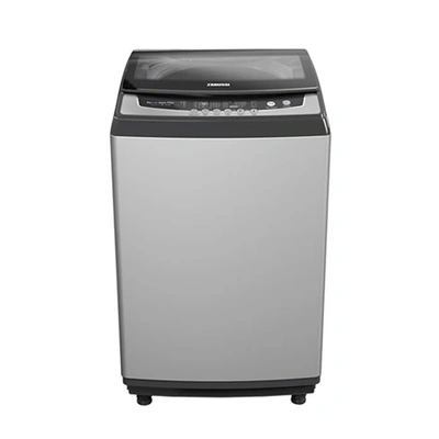 غساله زانوسى تحميل علوي 10 كيلو - فضي - ZWT10710S