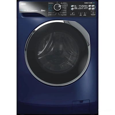 غسالة زانوسي ستيم ماكس - انفرتر - 8 كيلو - ازرق ميدنايت - ZWF8221ML7