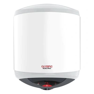 سخان مياه كهربائي ديجيتال اوليمبيك اليكتريك هيرو تربو - 30 لتر - أبيض - 945105436