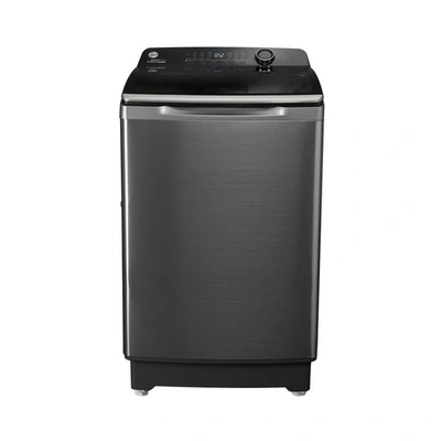 غسالة ملابس هوفر بطلمبة - 12 كجم - سيلفر - HWH-TLN12DSL