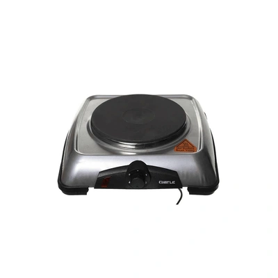 بوتجاز مسطح كهربائي كاسيل - 1000 وات - فضي - EC1020