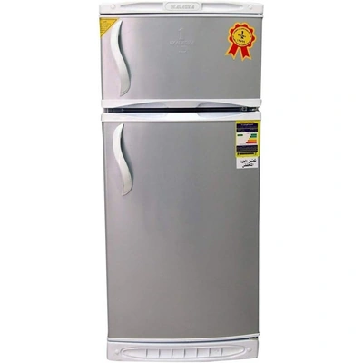 ثلاجة ديفروست آلاسكا - 337 لتر - فضي - KSD335