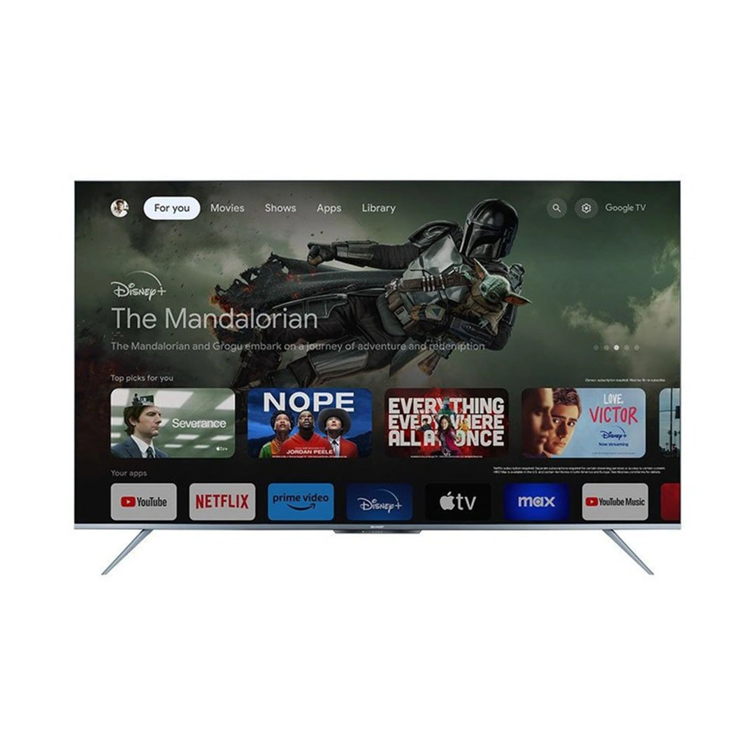 Sharp 55-inch 4K Smart TV Frameless - Google TV