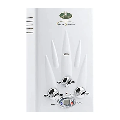 سخان غاز كريازى - 5 لتر - أبيض - انبوبة ادابتور - KGH/5 AD