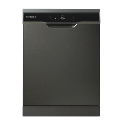 غسالة اطباق تورنيدو - 12 فرد - 60 سم - اينوكس غامق TDV-FN128CDX