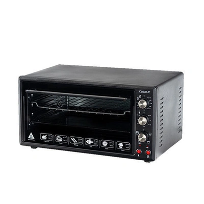 فرن كاسيل - 38 لتر - بالشواية وبدون مروحة - أسود MO3038R