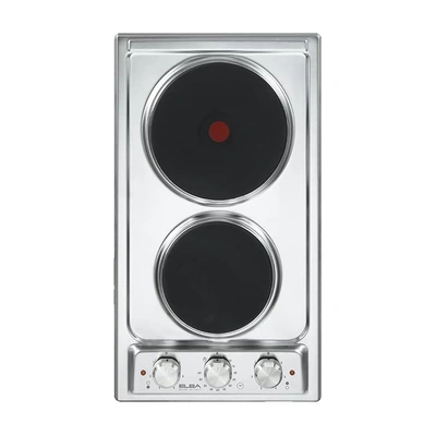 بوتجاز مسطح البا بلت ان كهرباء - 2 شعلة - 30 سم - ستانلس ستيل EN30-02TXD