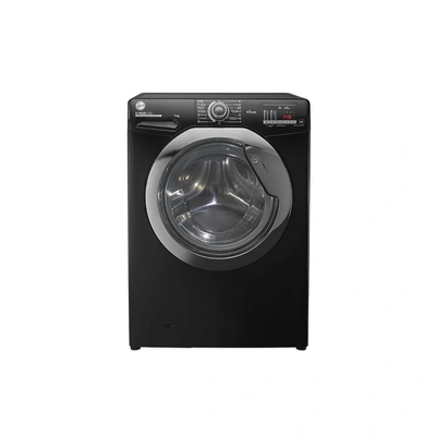 هوفر غسالة ملابس فول أوتوماتيك 7 كجم أسود - H3WS173DC3B-ELA