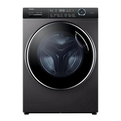 هاير غسالة ملابس بمجفف موتور إنفرتر دفع مباشر 10.5 كجم فضي - HWD100-B14979S8