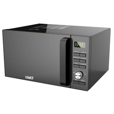 ميكروويف ايه تي ايه بالشواية ديجيتال 25 لتر 1400 وات - أسود - MW25LG003