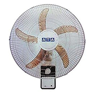 مروحة حائط ايه تي ايه 18 بوصة 5 ريشة بريموت كنترول - متعدد الألوان